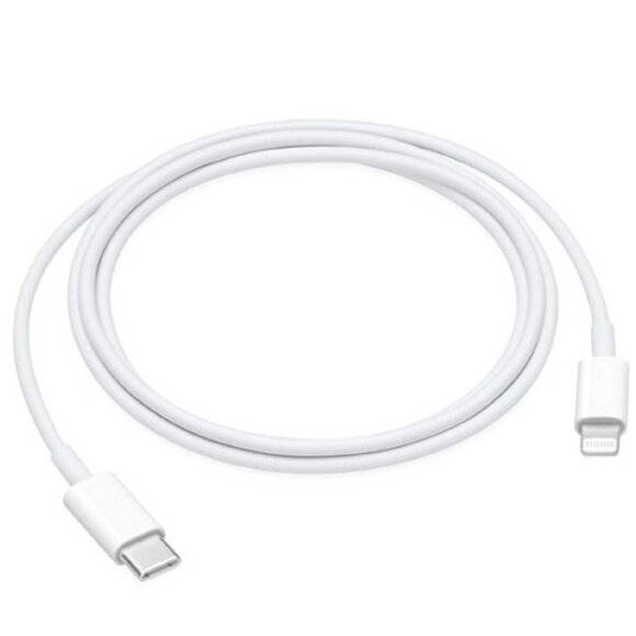 OEM Apple MUQ93AM/A USB-C to Lightning 1m/3ft Charging Cable WHITE AUTHENTIC - Picture 1 of 4